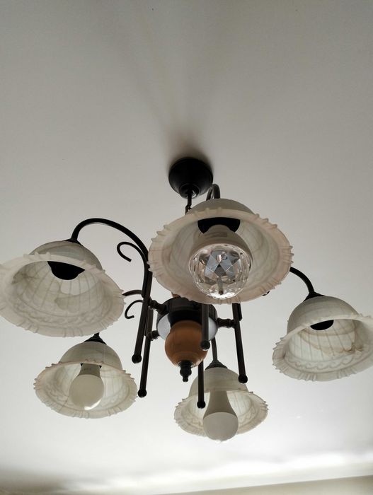 Żyrandol 5 ramienny