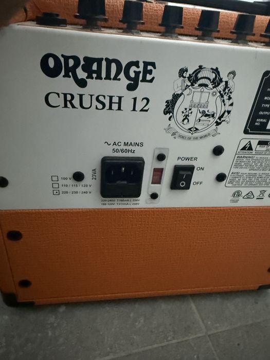 Amplificador Orange Crush 12