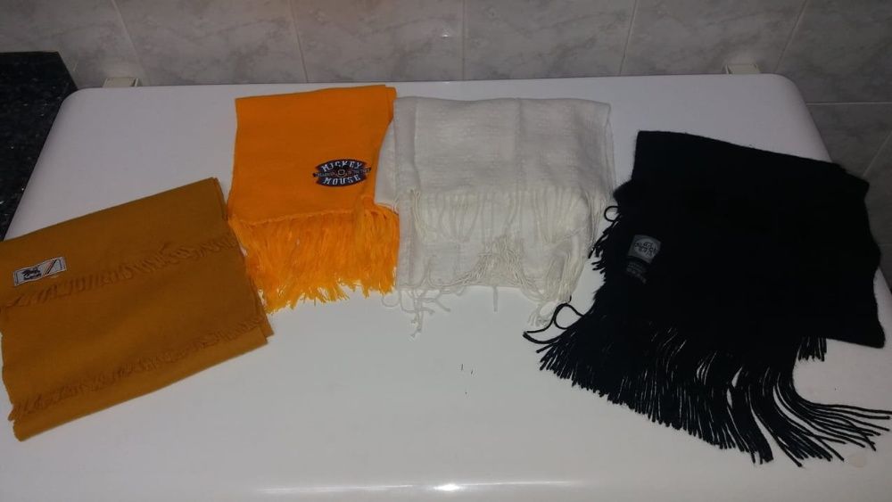 Cachecóis de senhora novos quentes para inverno - 3 unidades dispon.