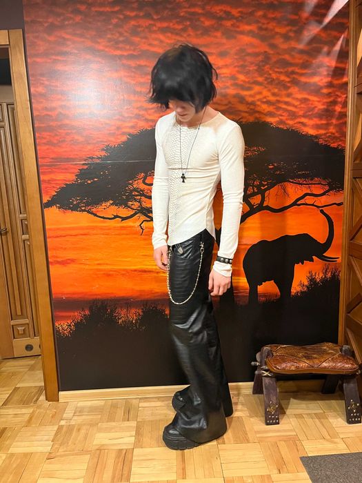 Snakeskin Python Longsleeve | indie sleaze japan ERD IfSixWasNine Undercover