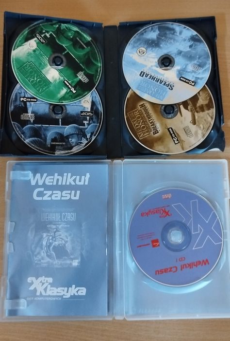 2 gry PC medal of honor wehikuł czasu