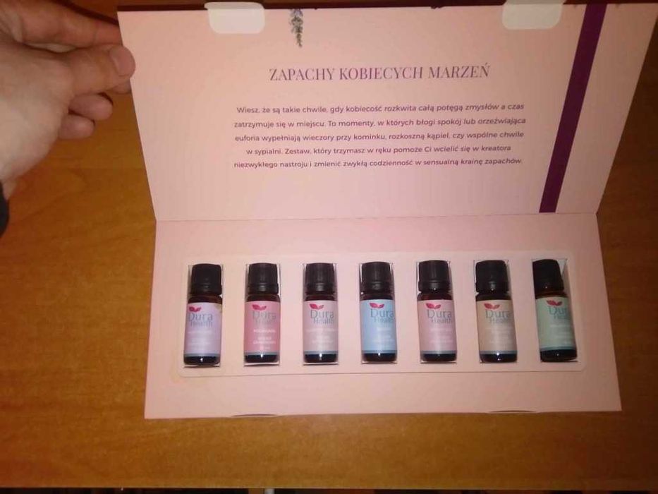 Olejki zapachowe do nawilżacza zestaw 7 x 10 ml DuraHealth olejek 7szt