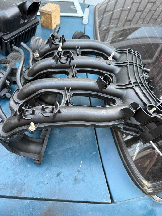 Впускной ресивер ВАЗ 2170, дросель, ДМРВ