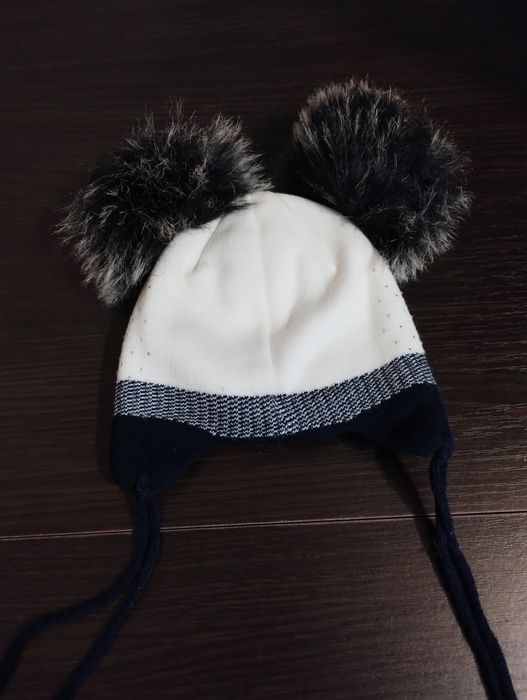 Зимняя шапка на девочку