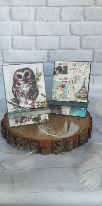 Підставка під телефон різні декупаж