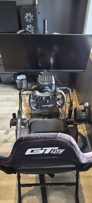Simulador Fanatec Completo Usado + Monitor 34" UltraWide