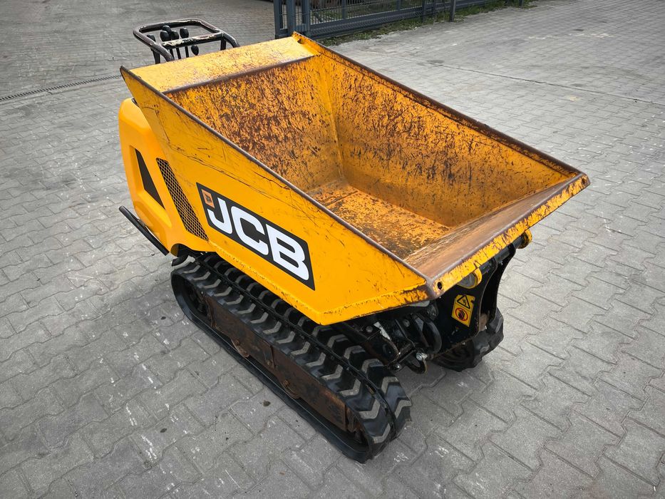 Taczki spalinowe gąsienicowe, wozidło budowlane JCB HTD-5, 2020 rok