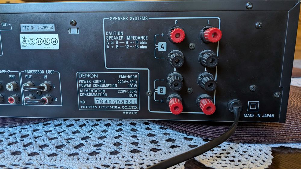 Wzmacniacz DENON PMA-500V
