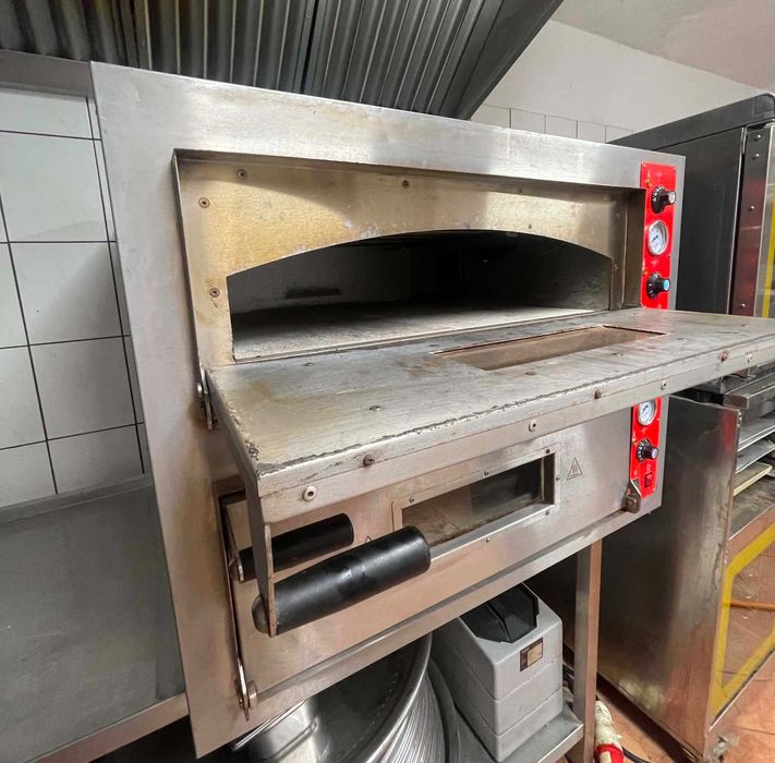 Piec do pizzy Stalgast dwukomorowy