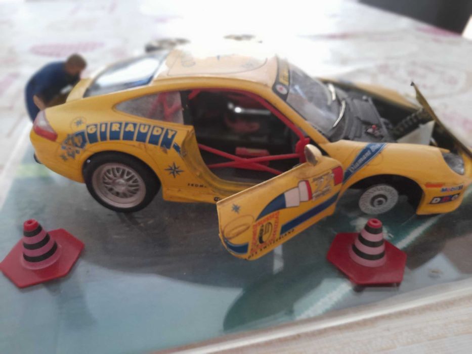 diorama de porche acidentado escala 1;18