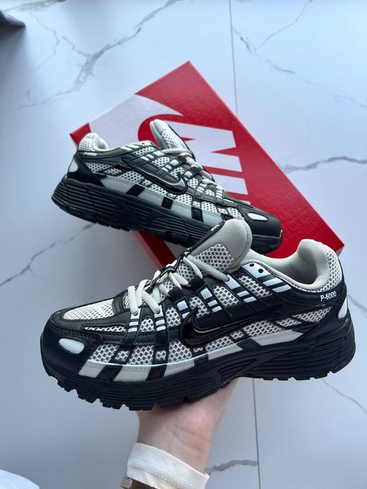 36-45 Nike P-6000 Black Grey (БЕЗ ПРЕДПЛАТ)