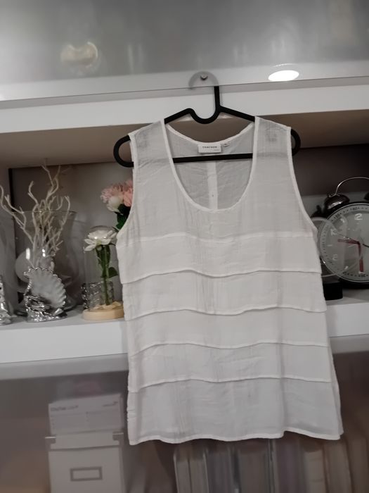 Therese bluzka damska w bieli XL