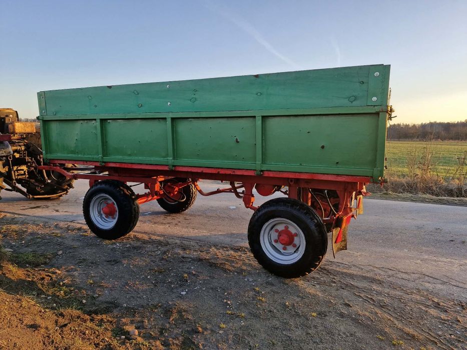 Przyczepa Rolnicza D35 Zarejstrowana Wywrotka