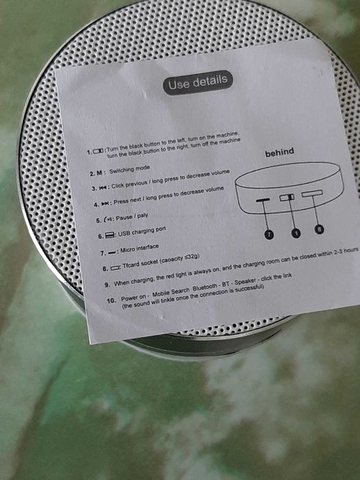 Портативный Bluetooth-динамик