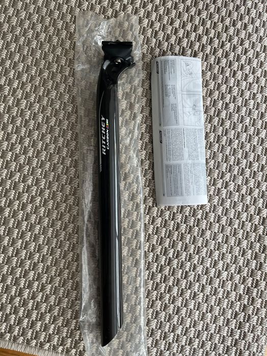 NOVO Espigão de selim carbono Ritchey Flex Logic Link WCS Carbon preto