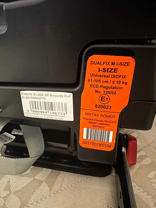 Britax Romer m i-size fotelik do 18 kg obrotowy