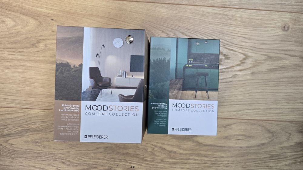 Wzornik dekorów płyt meblowych Moodstories