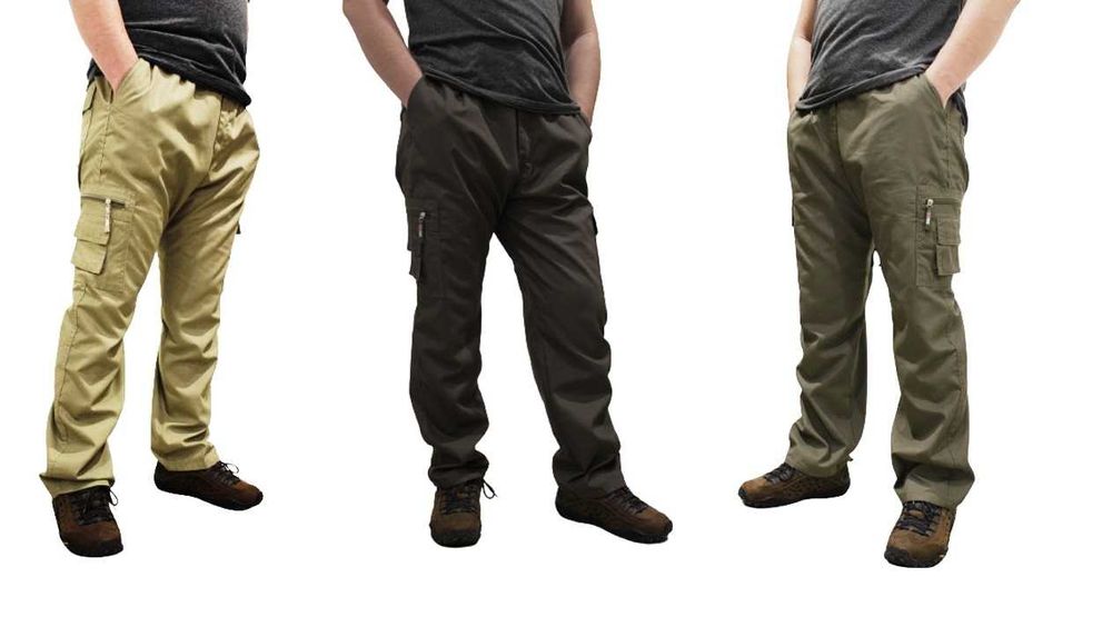 Bojówki męskie 7XL