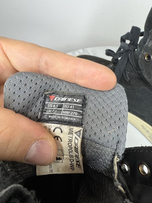 Buty Trampki Motocyklowe Dainese 41 Metropolis D-WP Alpinestars Shima