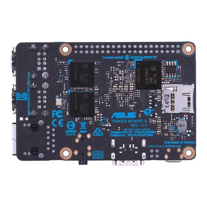 Одноплатный компьютер ASUS Tinker Board S 2G/16G (90ME0031-M0EAY0)