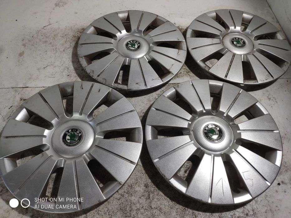 Kołpaki oryginalne VW FORD SKODA OPEL itp 16 cali 15 na zimę komplet 4