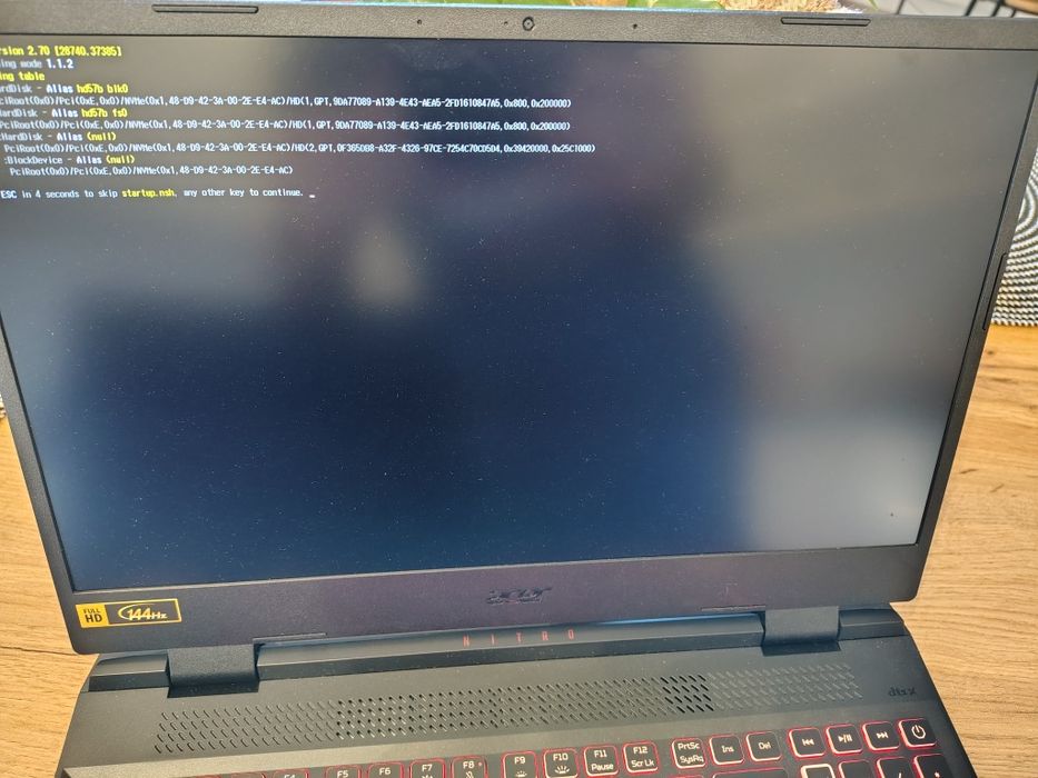 Laptop gamingowy Acer Nitro i5 i ryż 4060