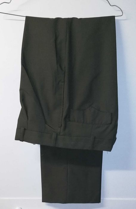Fato masculino, verde xadrez, tam M, calça 42, por 20€