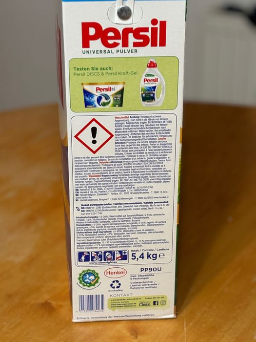 Proszek Persil Universal Pulver 90 Waschen 5,4kg