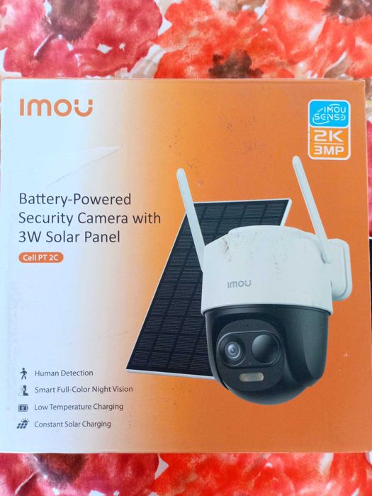 Kamera IMOU z serii 2K (3MP) z panelem solarnym