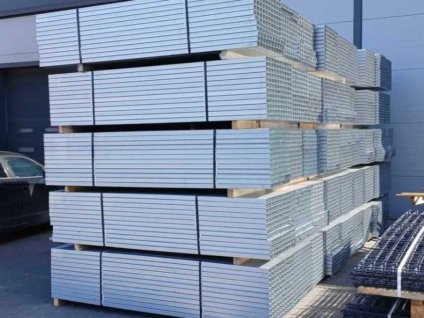 Tanio Profil słupek 100x20 i 100/20 ocynkowany do bramy, ogrodzenia 5