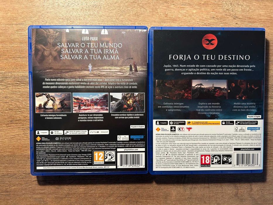 Jogos PS5-Lost Soul Aside& Rise of the Ronin