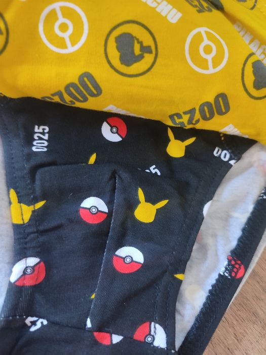 Majtki Pokemon pikachu 110/116 5 pak 5pack majtki chłopięce