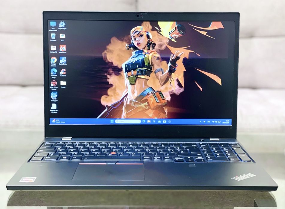 Lenovo L15 /FHD/IPS/Ryzen 5 4500U/4.0 GHz/8 ГБ/SSD 256/Vega 6/2ГБ