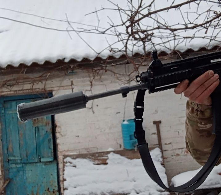 Глушитель на CZ Bren2