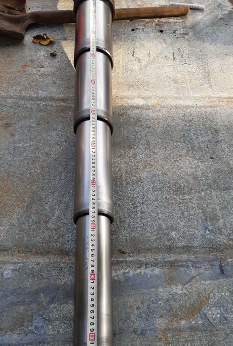 Гідроциліндр зил  гидроцилиндр 4-х штоковый,  шток