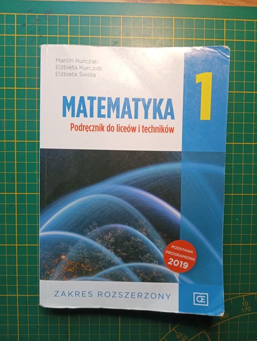 Matematyka 1, Podręcznik do liceów i techników. Zakres rozszerzony