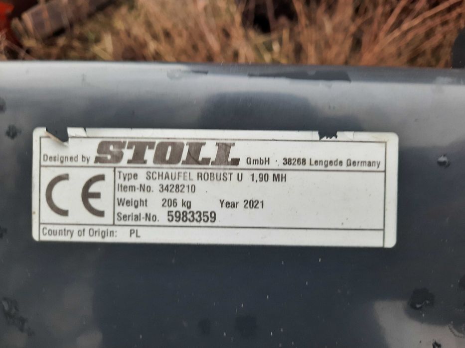 Робочі органи до фронтального навантажувача Stoll (Німеччина) та інших