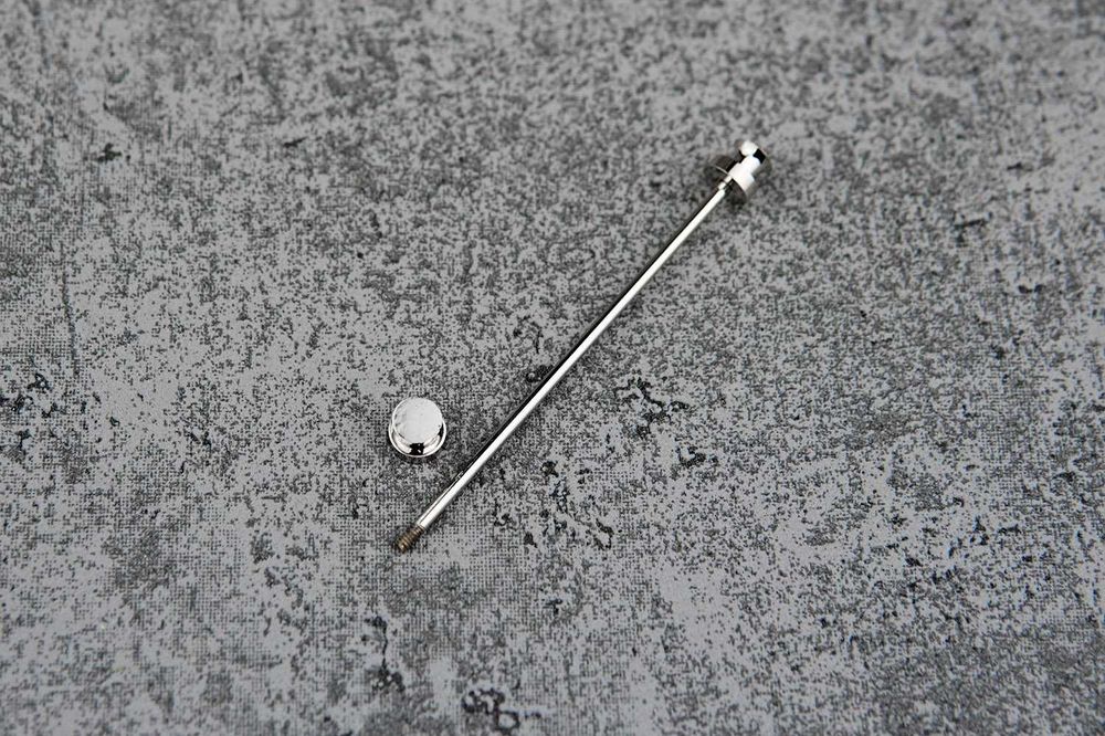 Srebrna szpilka collar pin do kołnierzyków koszul peaky blinders ślub