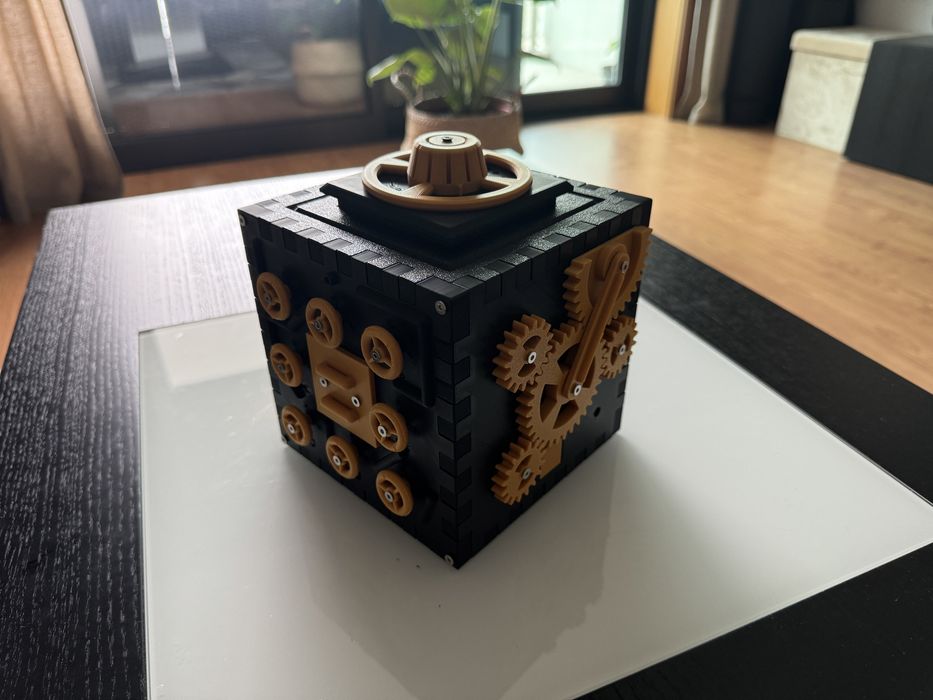 Quebra cabecas feito em impressora 3D