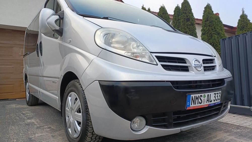 Nissan Primastar Nissan Primastar 8 osobowy zarejestrowany