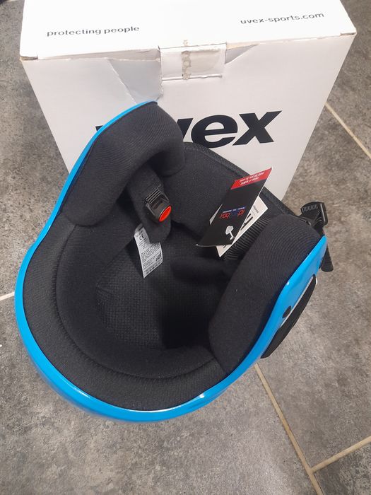 Kask Narciarski Uvex Race + Fly 51-52 Niebieski FIS