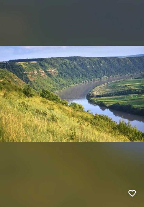 Продам землю в Дністровському канйоні перша лінія від річки Дністер