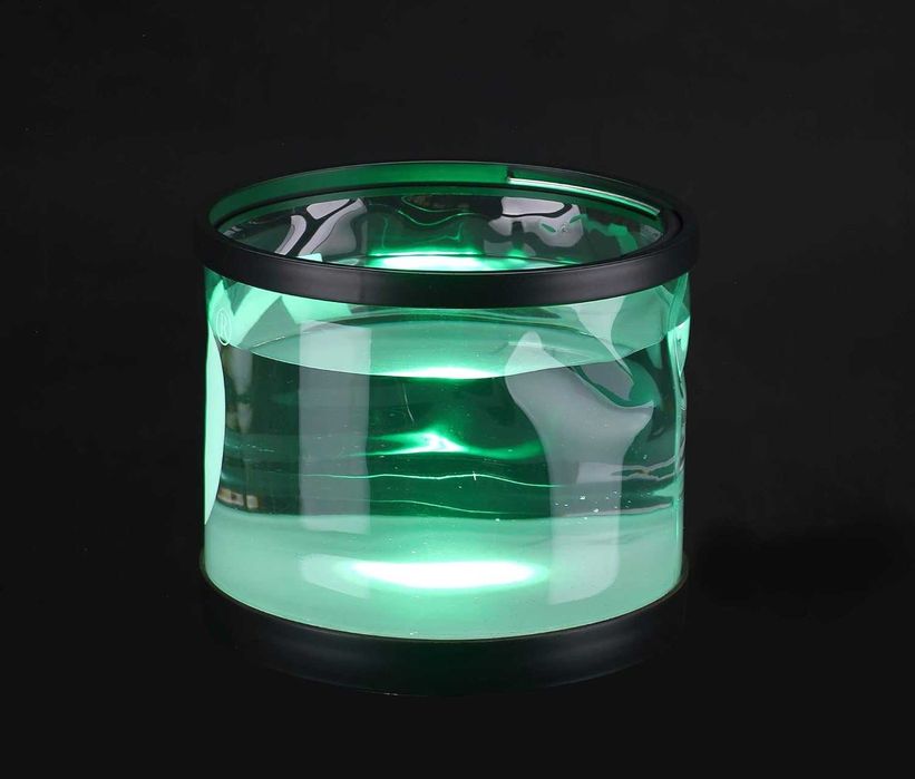 Składane wiadro LED RGB 7L PCV z pilotem podświetlane