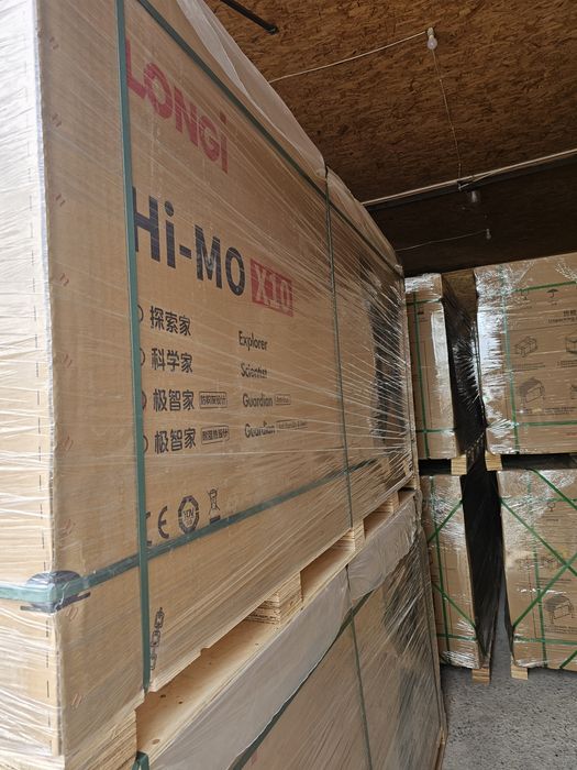 Сонячні панелі Longi Hi-Mo X10 655w односторонні антипил