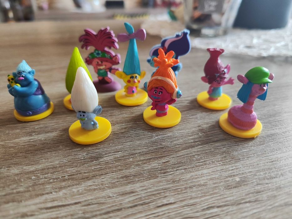Figurki z bajki Trolle 9szt