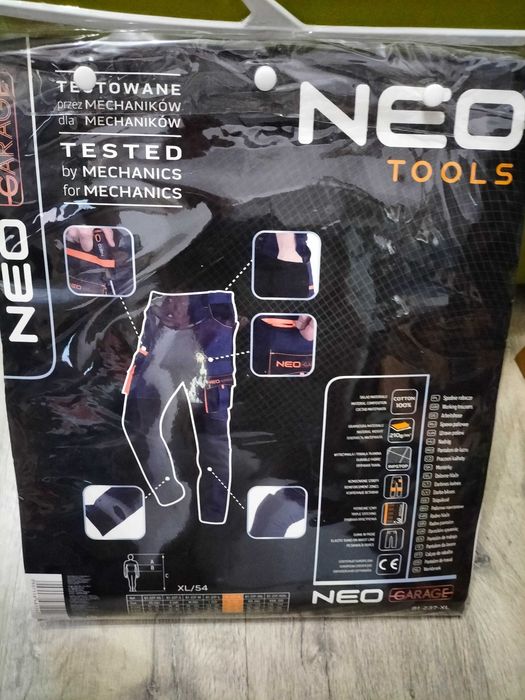 Nowe spodnie robocze NEO roz XL
