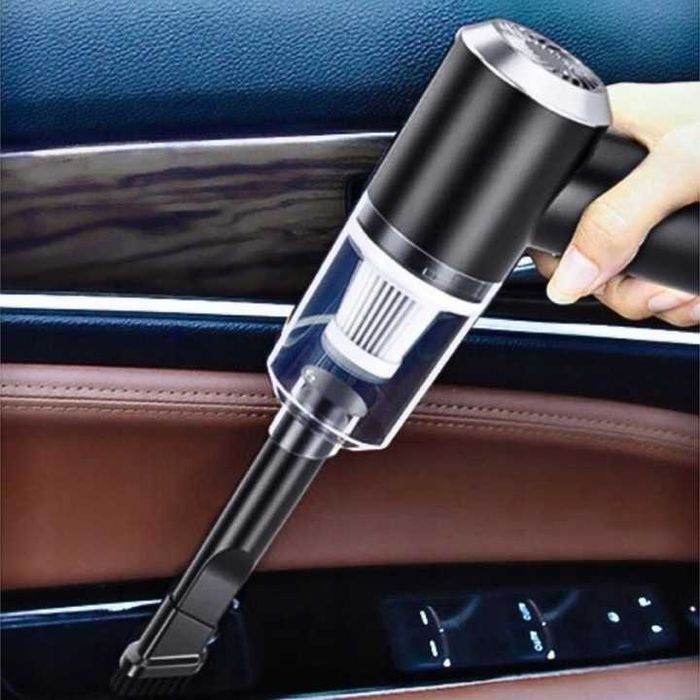 Odkurzacz ręczny samochodowy bezprzewodowy akumulatorowy do samochodu