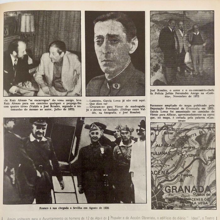 Garcia LORCA Assassinado