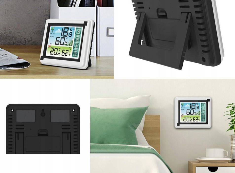 Bezprzewodowa stacja pogody pogodowa higrometr