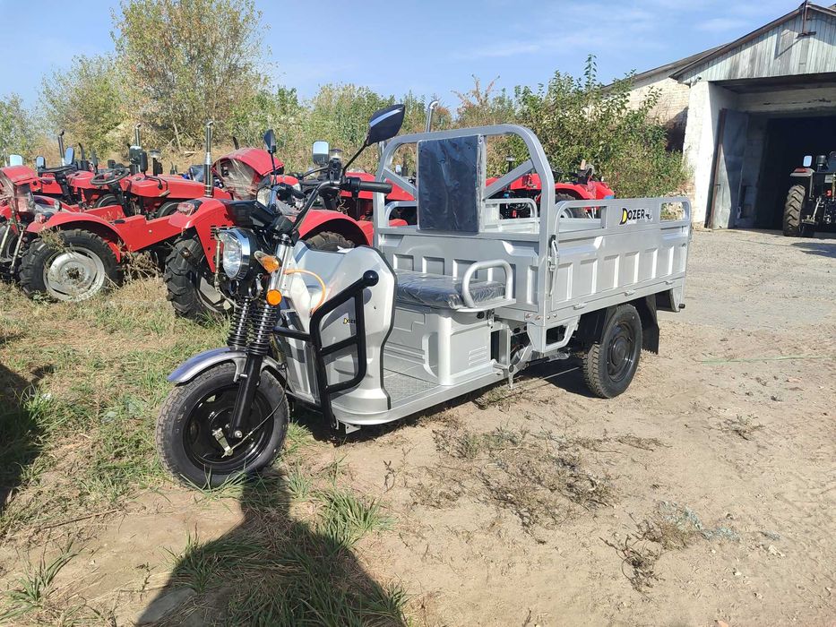 Электро трицикл Дозер 1500 ватт аккумуляторный